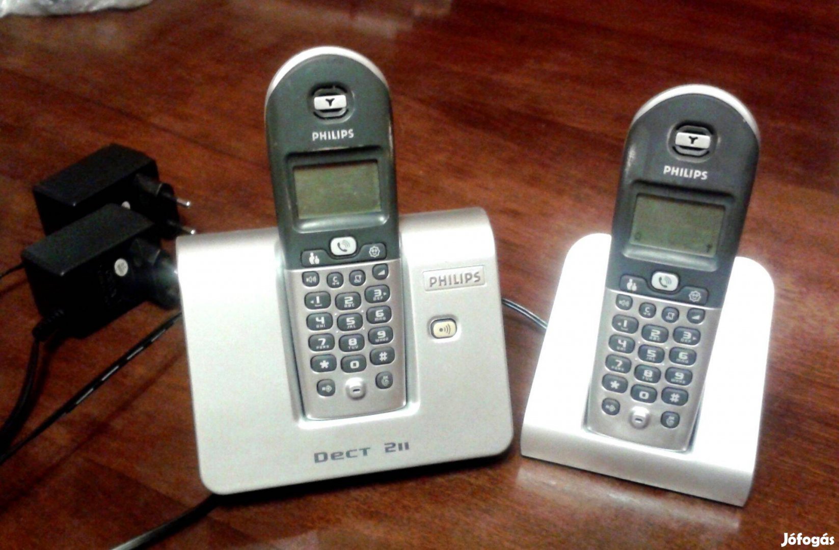 2 db-os Philips D211 vezeték nélküli telefon eladó