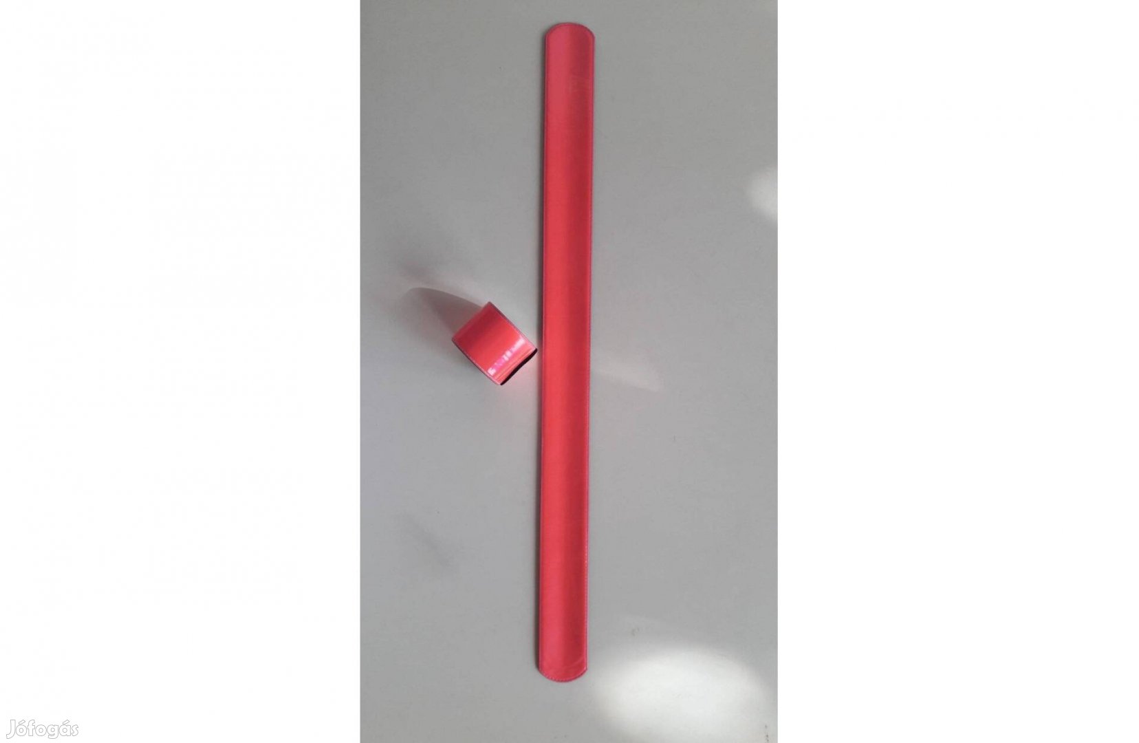 2 db pink fényvisszaverő bepattanó csík pánt szalag 40