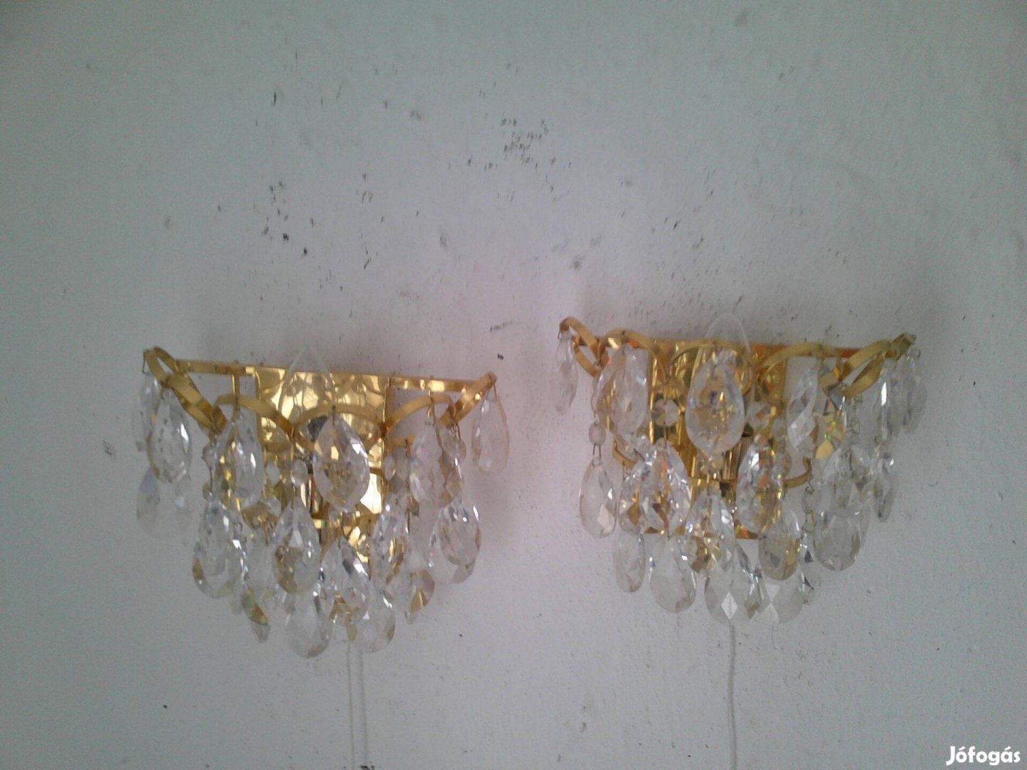 2 db retró fali lámpa