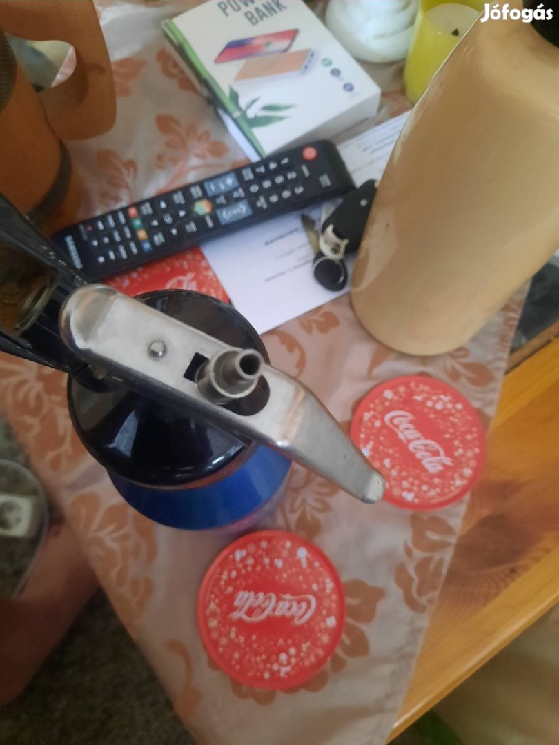 2 db retro habszifon 1 működik 1 alkatrész