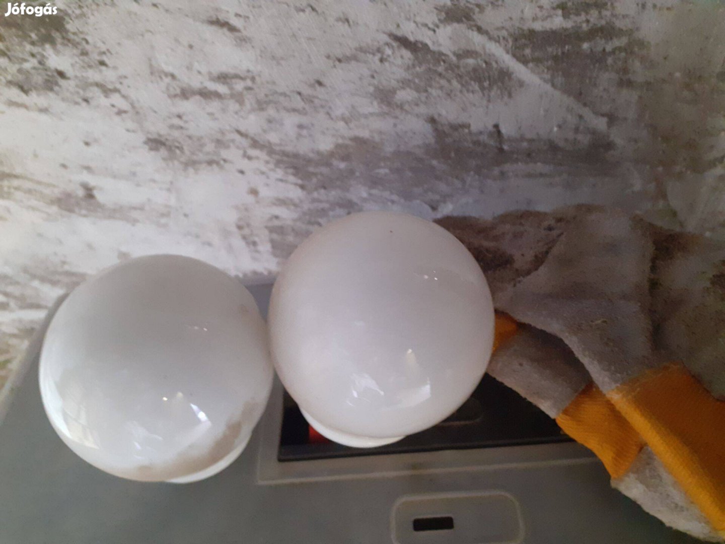 2 db retró világítótest búra