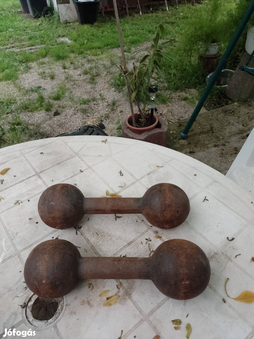 2 db súlyzó  5 kg OS összesen  eladó