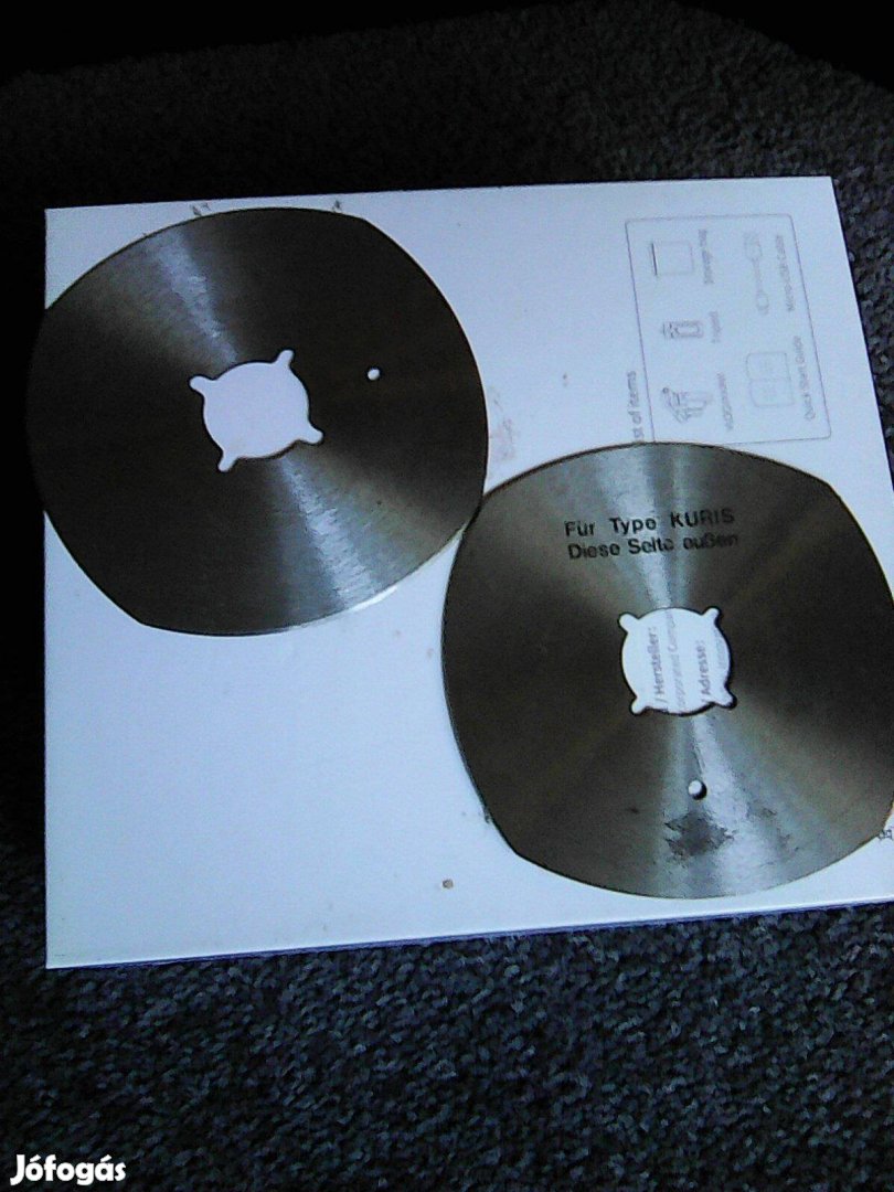 2 db szabó körkés 100mm új