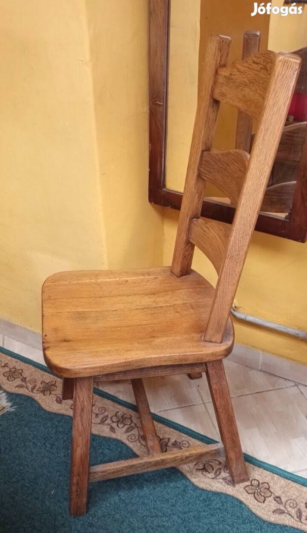 2 db tölgyfa szék