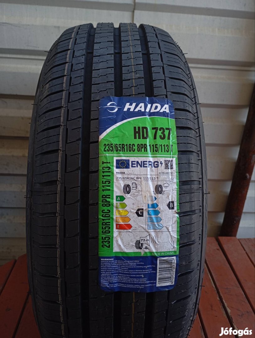 2 db új Haida HD737 235/65 R16C 115/113T nyárigumi