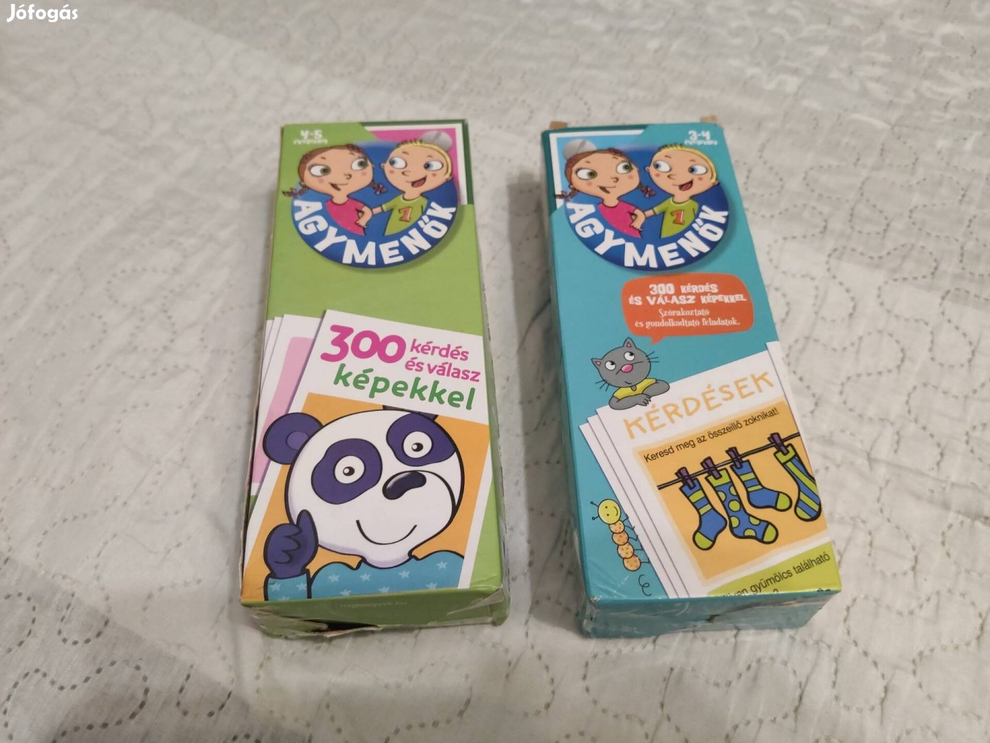 2 doboz Agymenők 300 kérdés 300 válasz