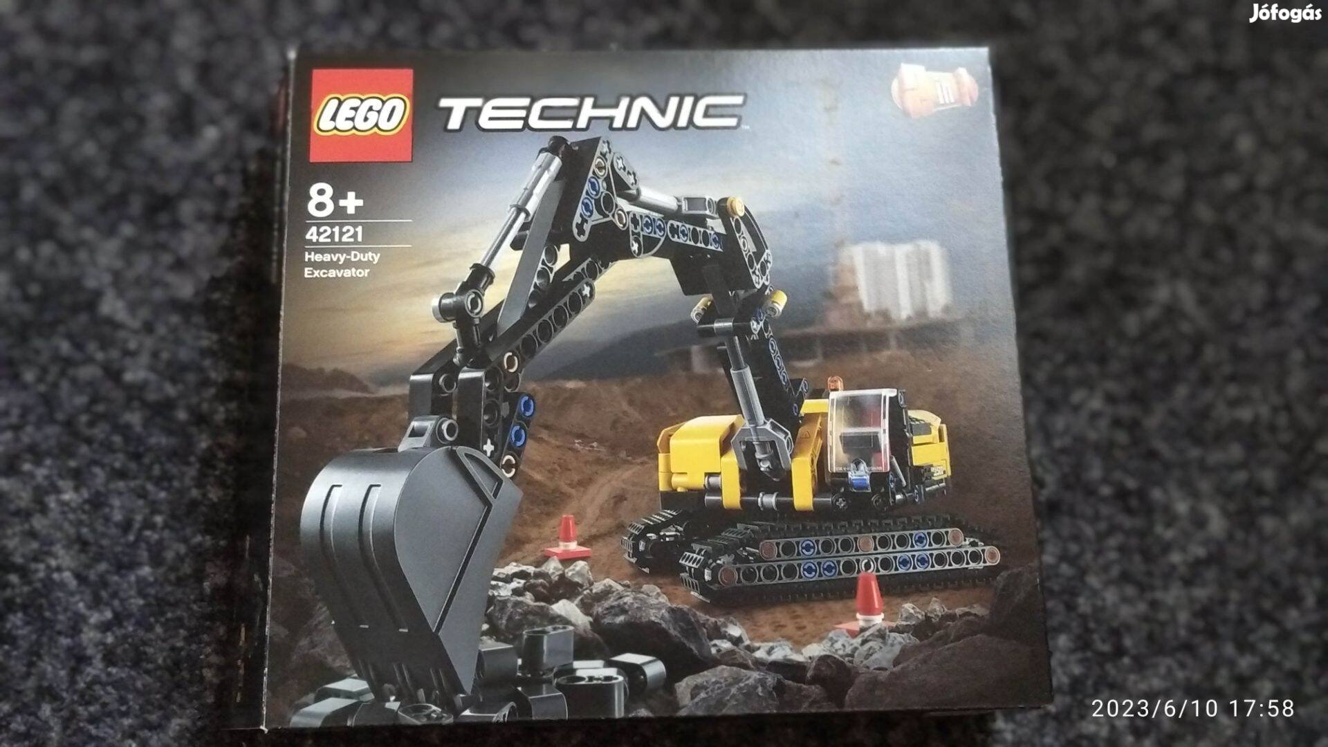 2 in 1 markológép Nagy teherbírású exkavátor LEGO Technic 42121