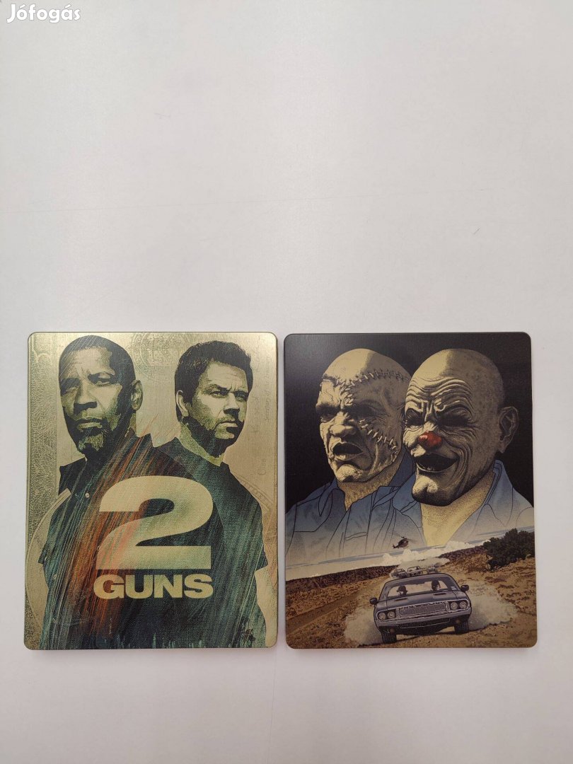 2 kaliber Blu-Ray Steelbook, fémdobozos kivitel