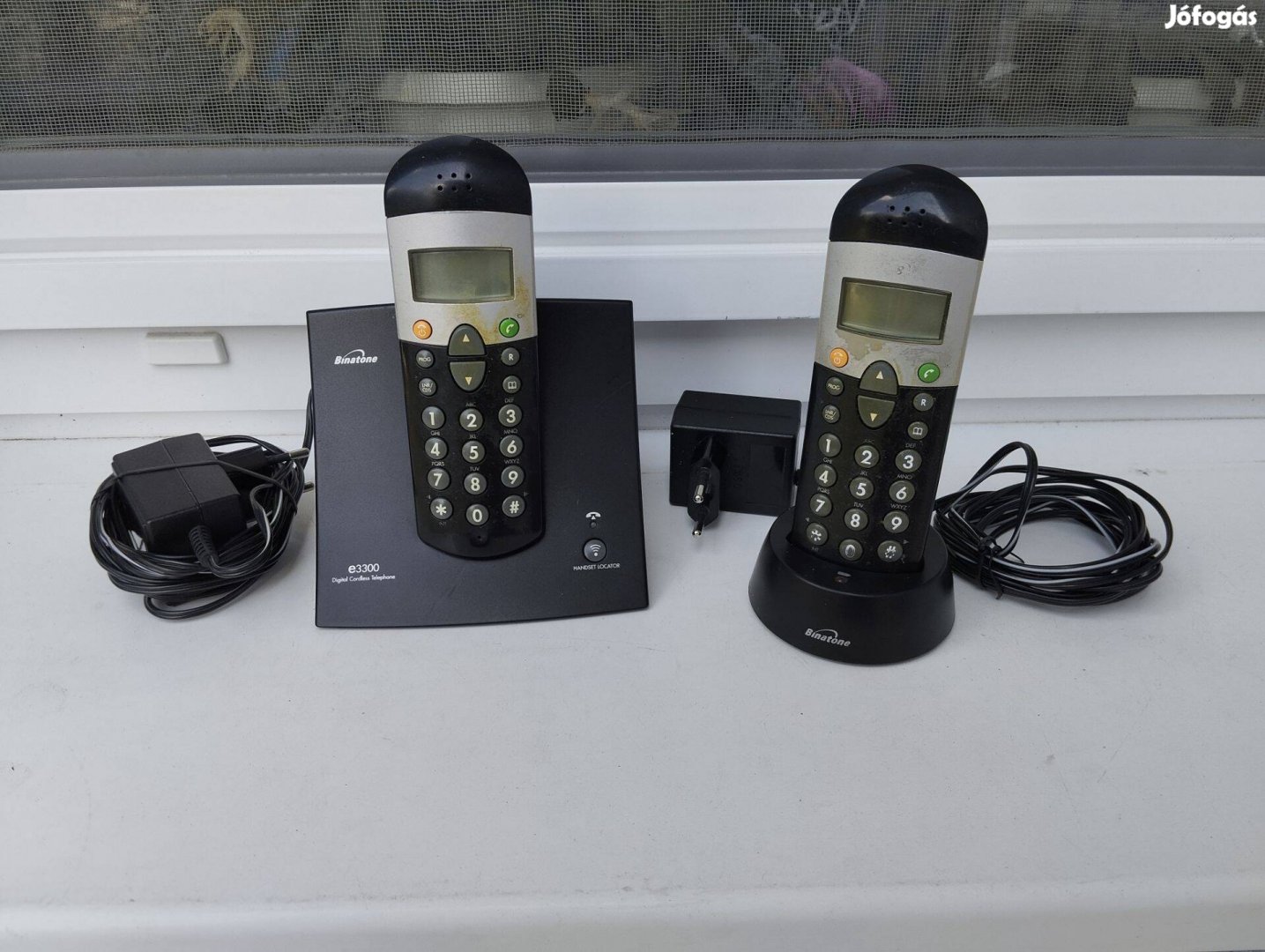 2 készülékes, hordozható telefon, Binetone márka