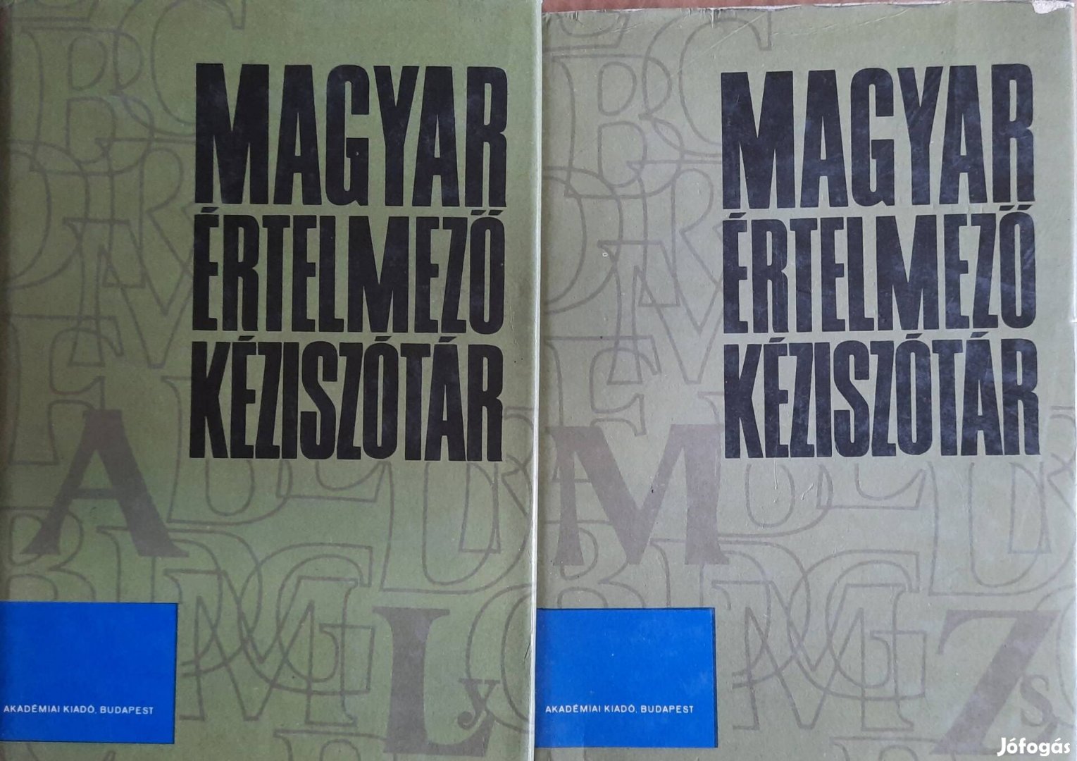 2 kötetes Magyar értelmező kéziszótár eladó 