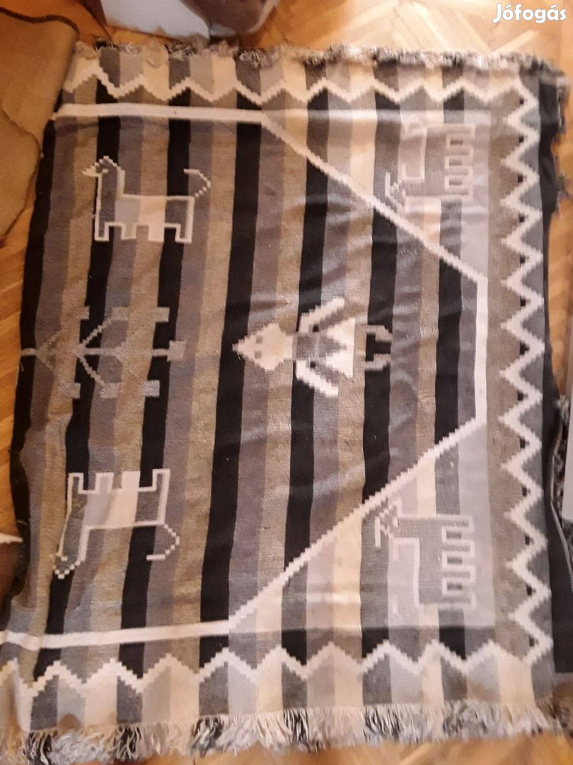 2 oldalas Etno,kilim,nomád bohém szőnyeg, fali szőnyeg 150x230cm