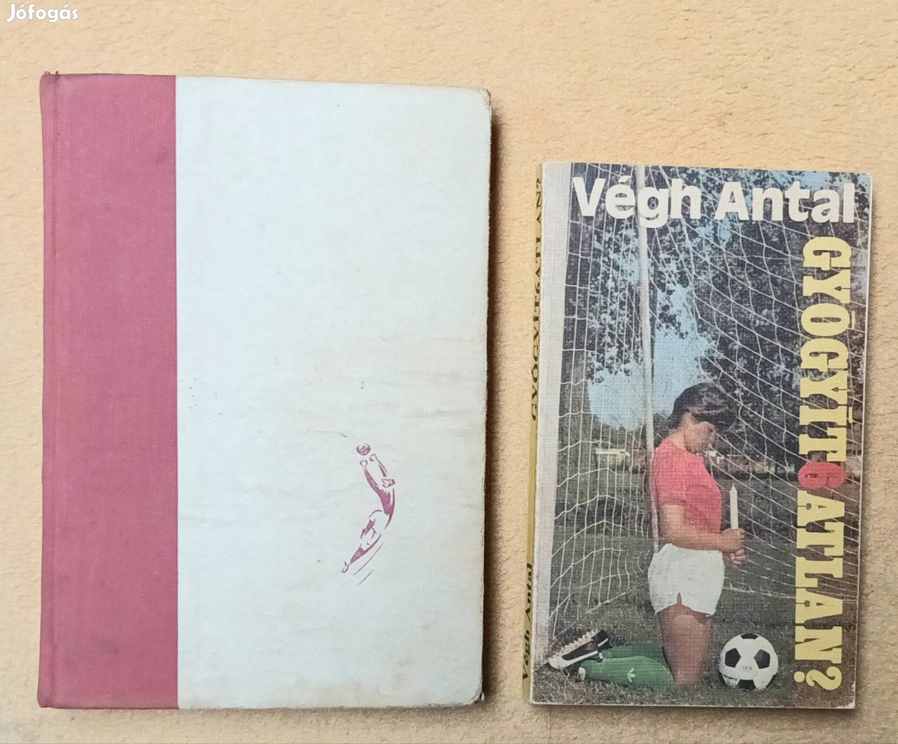 2 régi könyv focikedvelőknek