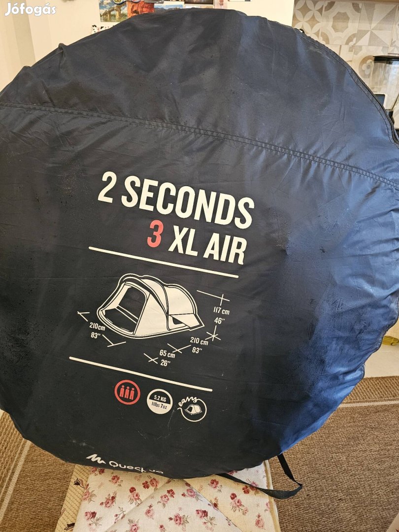 2 seconds 3XL air sátor
