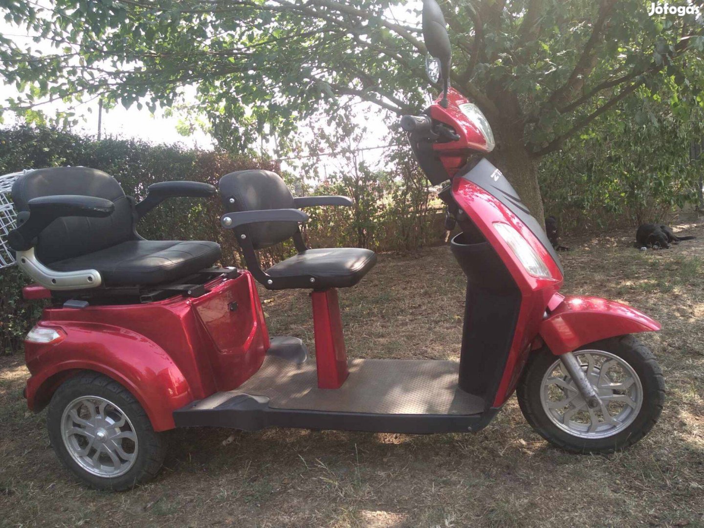 2 személyes rokkant moped, tricikli,ZT-18 Trilux