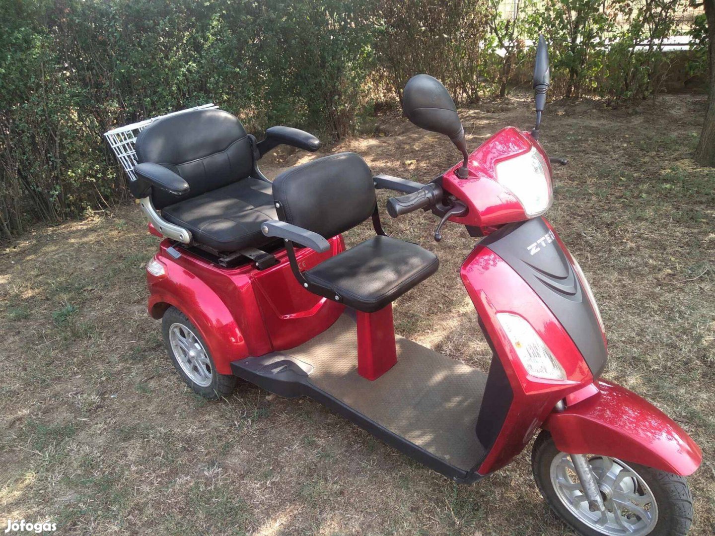 2 személyes rokkant moped, tricikli,ZT-18 Trilux