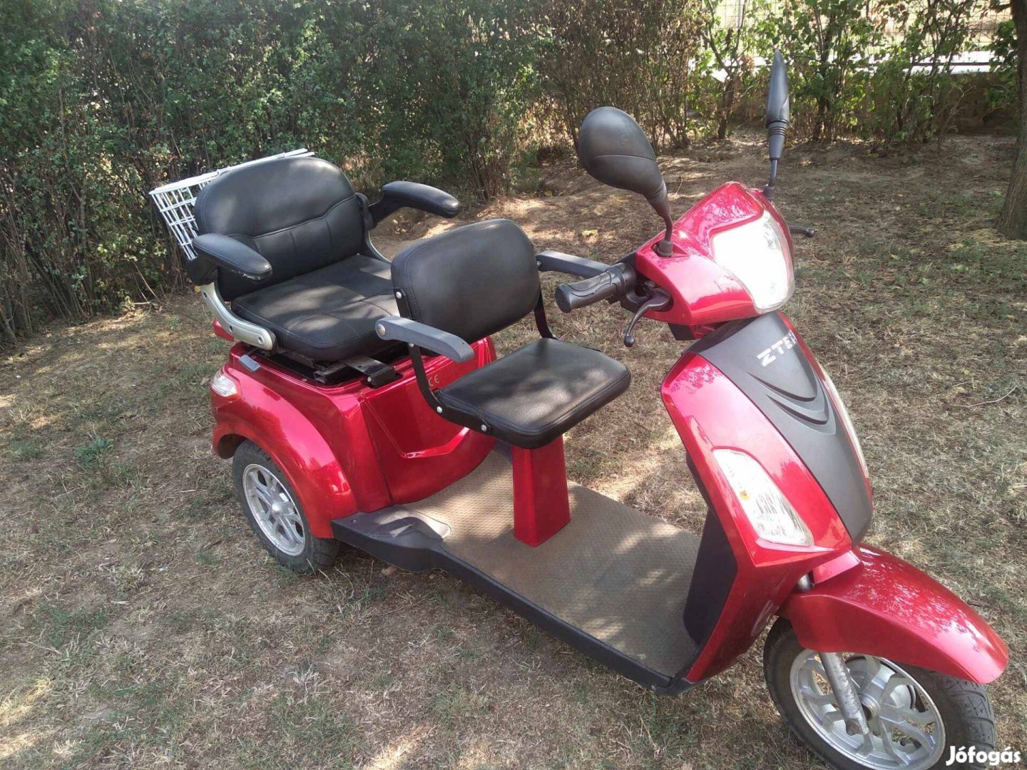 2 személyes rokkant moped, tricikli,ZT-18 Trilux