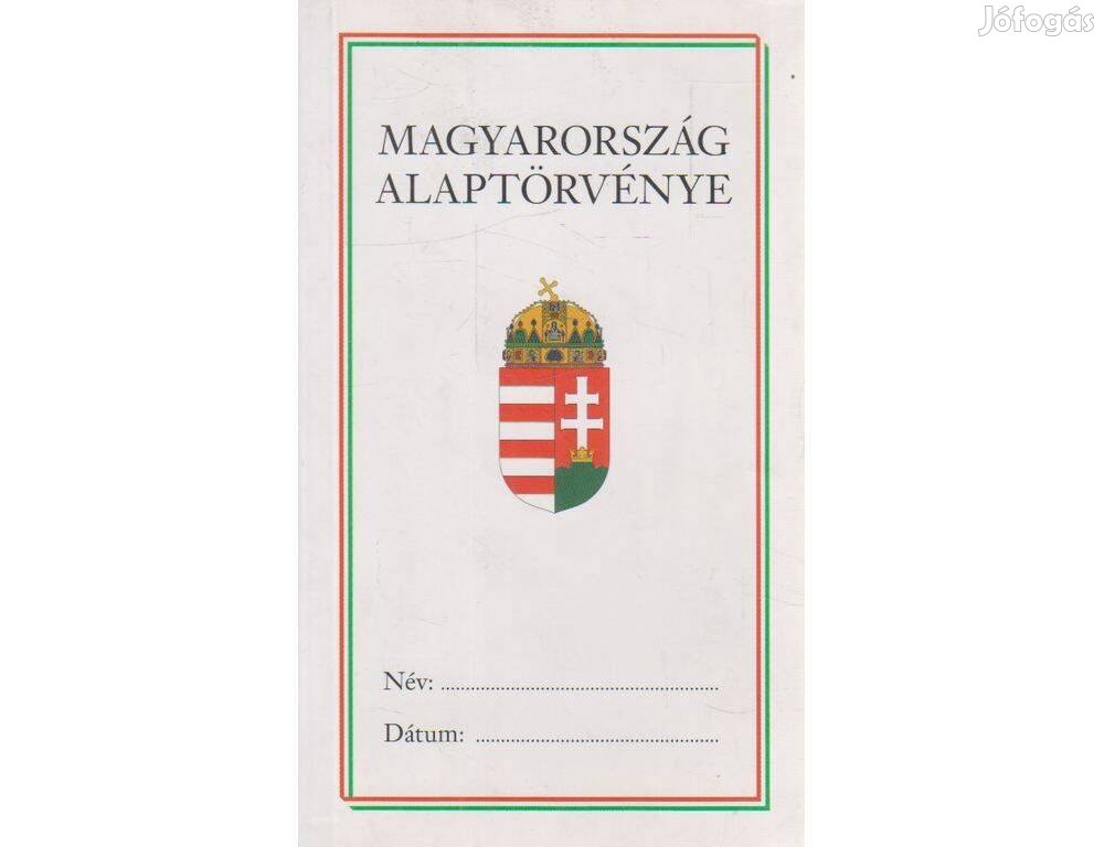 2 új könyv, Magyarország alaptörvénye