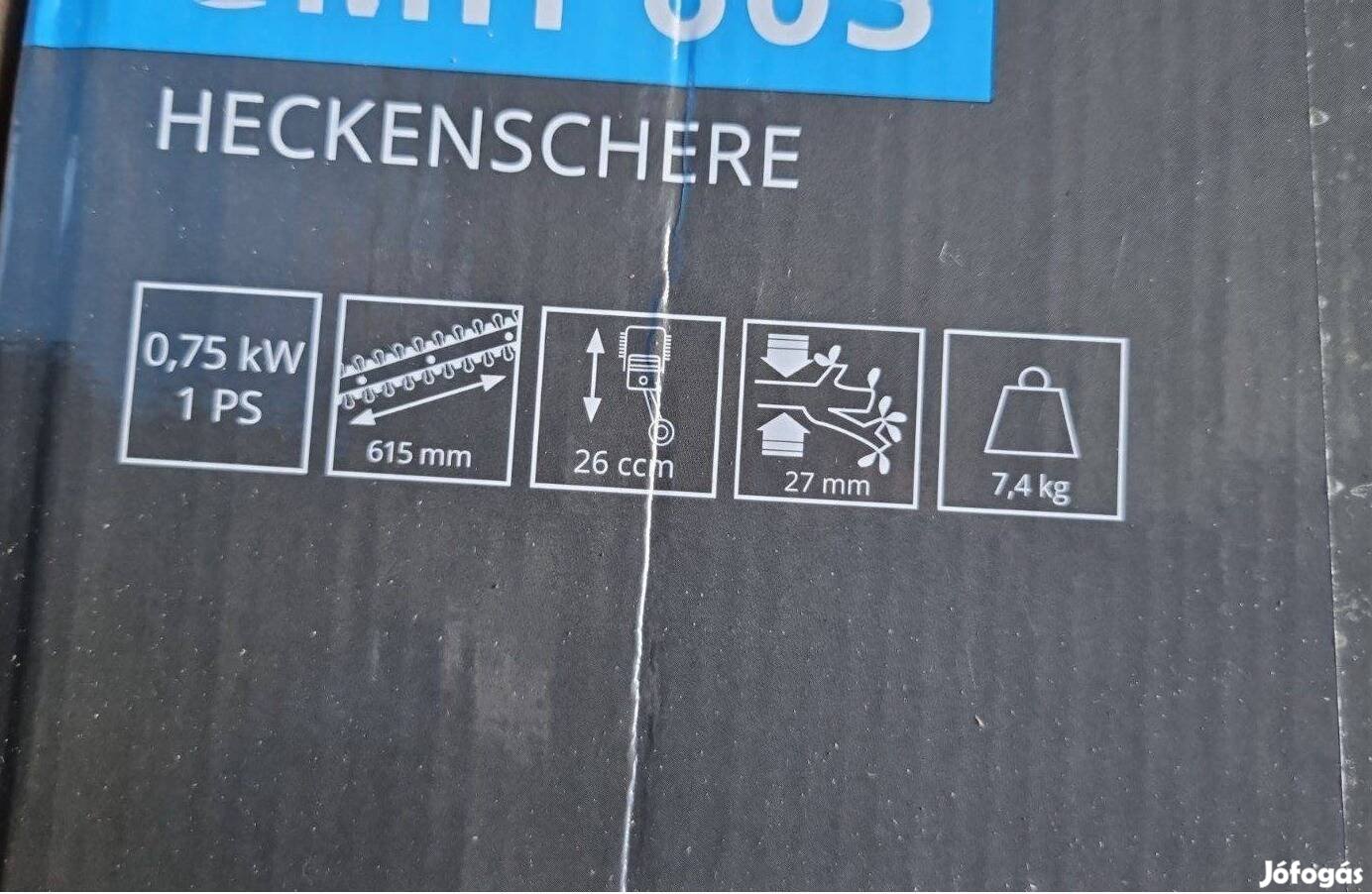 2 ütemű motorral sövényvágó, rezgéscsillapító rendszerrel sövény nyíró