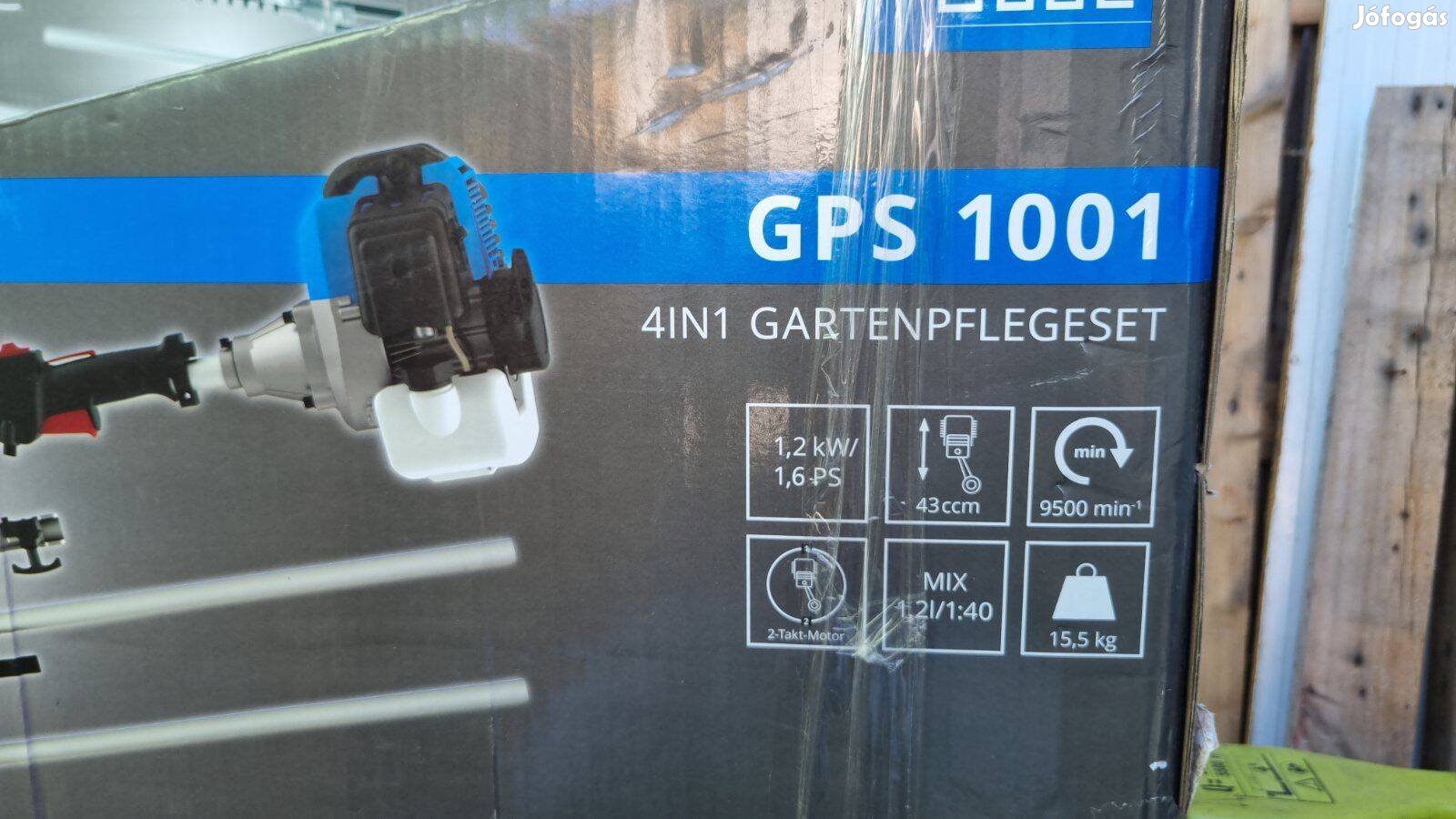 2 ütemű motorral univerzális kertápoló szett, 4in1 mindenes a kertben