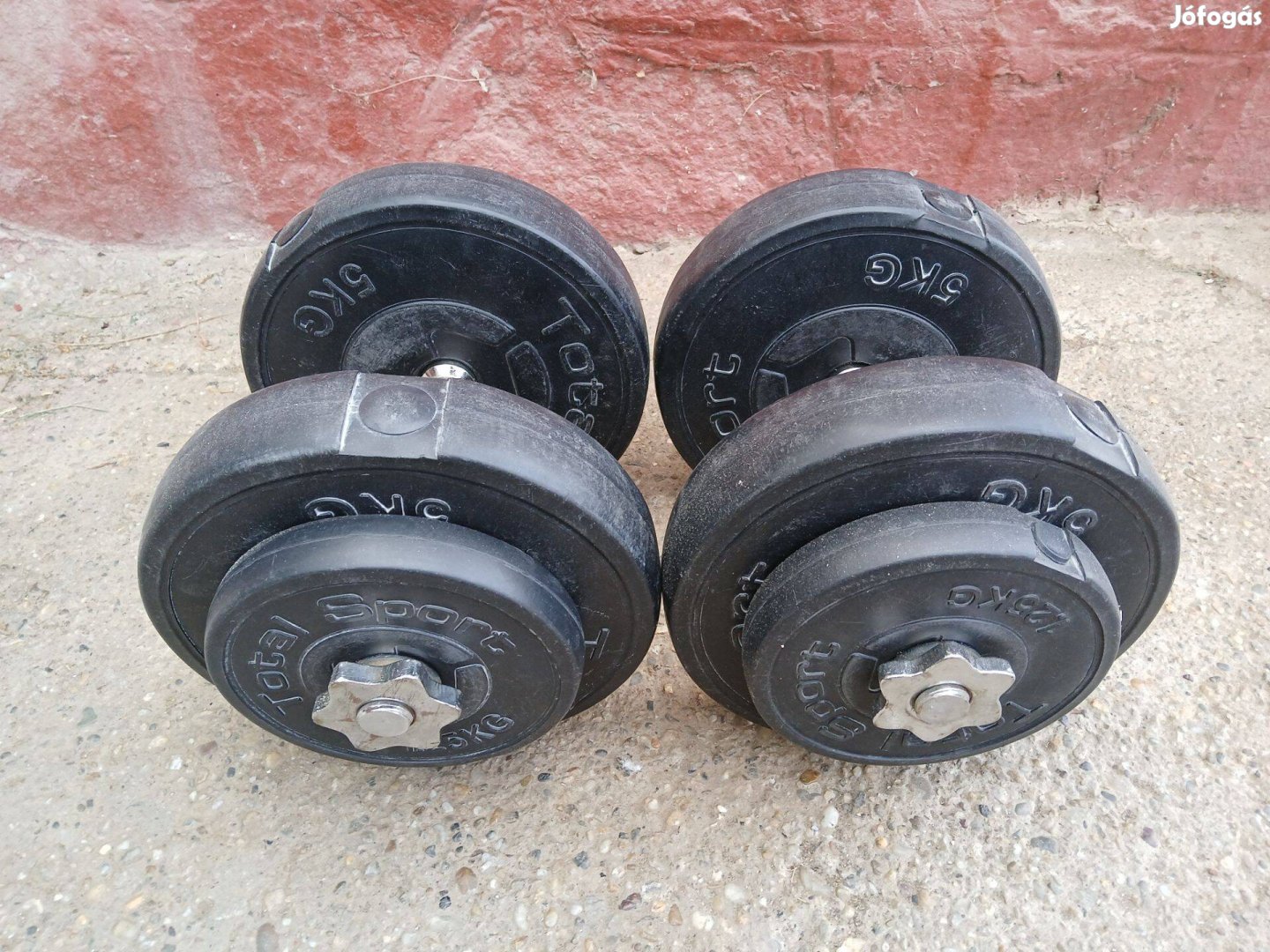 2 x 14 kg egykezes súlyzó kézisúlyzó pár állítható műanyag