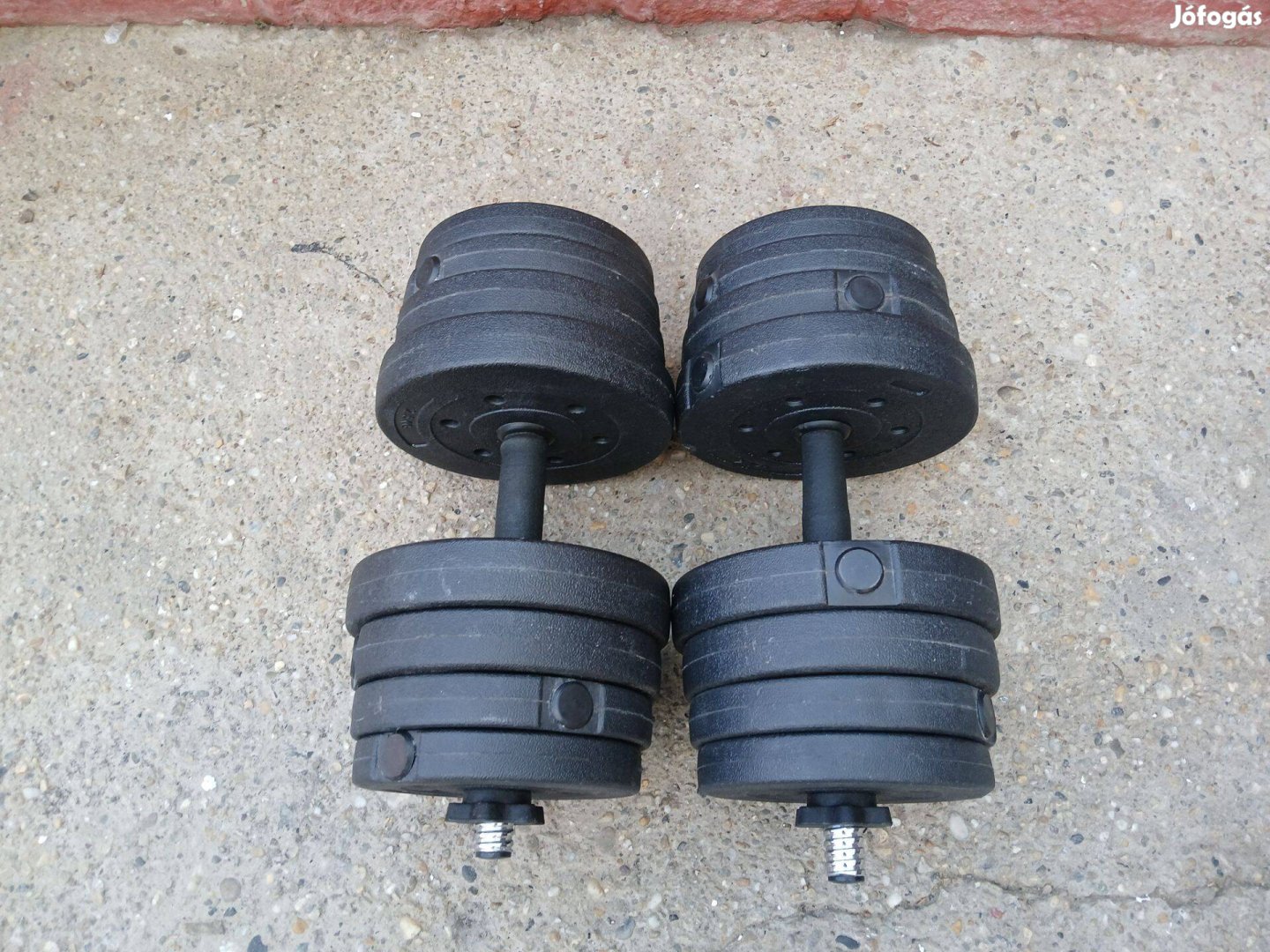 2 x 15 kg állítható egykezes súlyzó kézisúlyzó pár