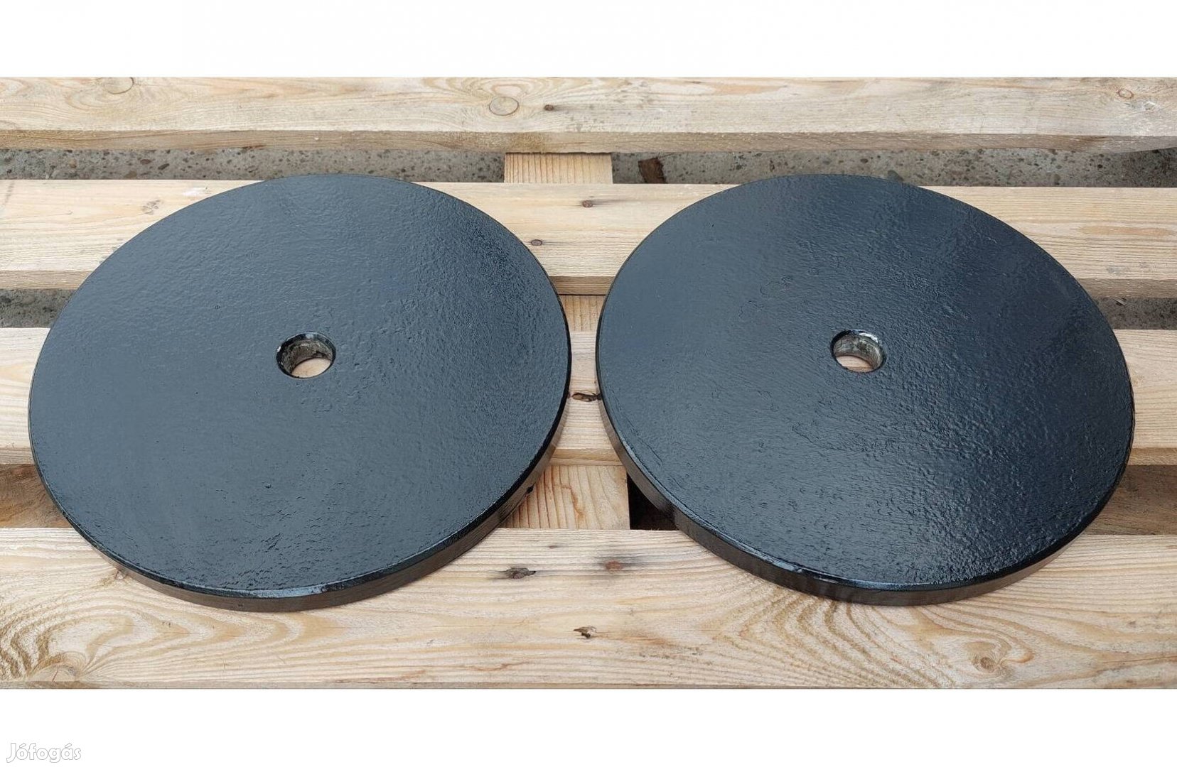 2 x 17 kg vágott súlyzó tárcsa 31 mm