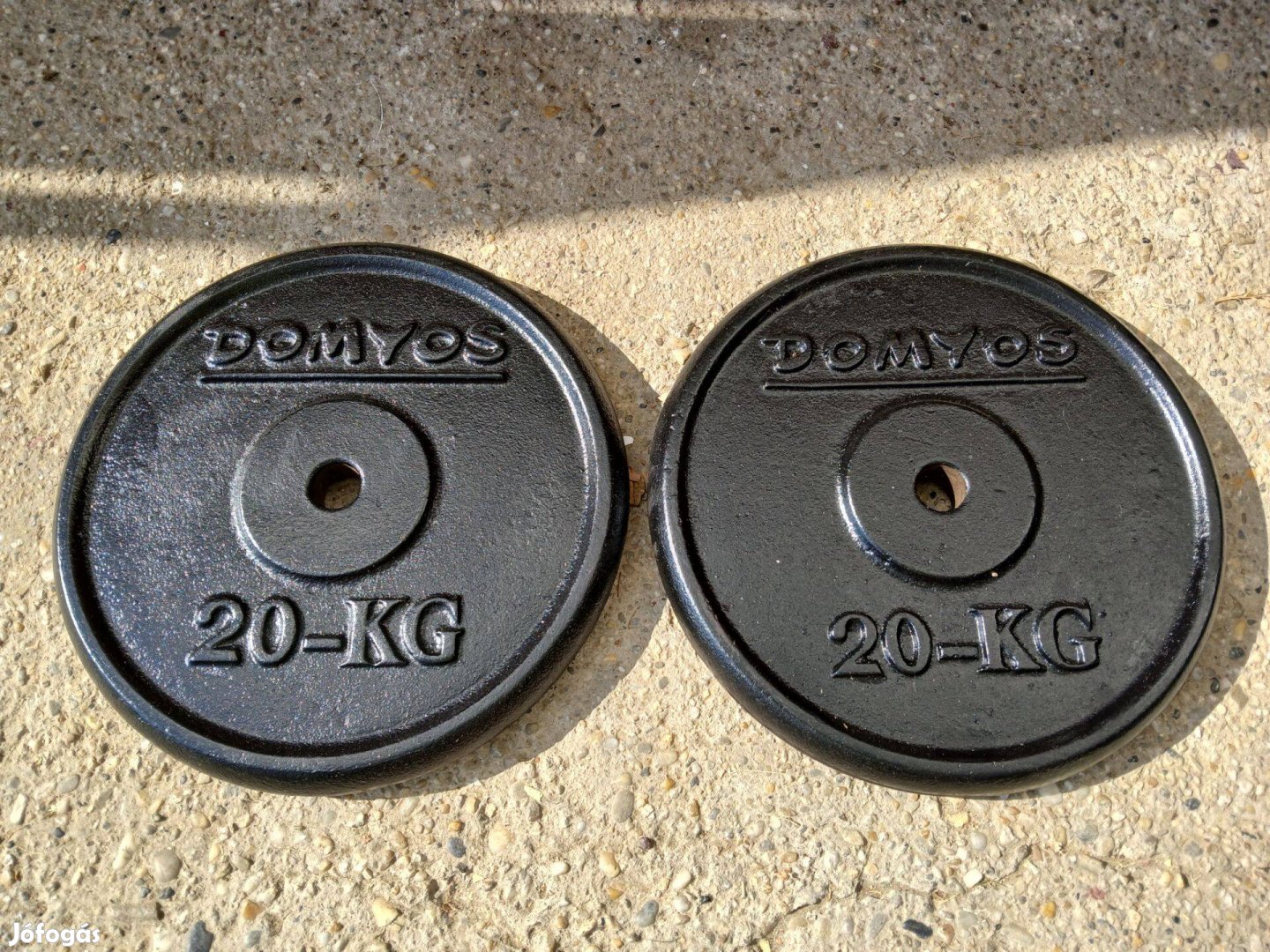 2 x 20 kg gyári súlytárcsa 31 mm súly súlyzó tárcsasúly súlyok