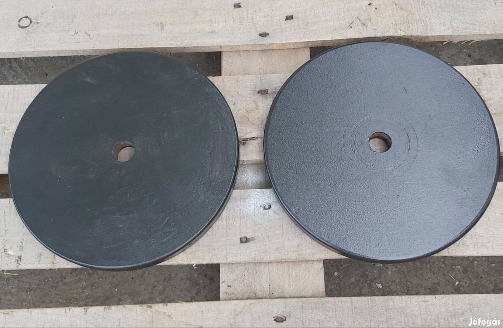 2 x 30 kg vágott súlyzó tárcsa 29 mm