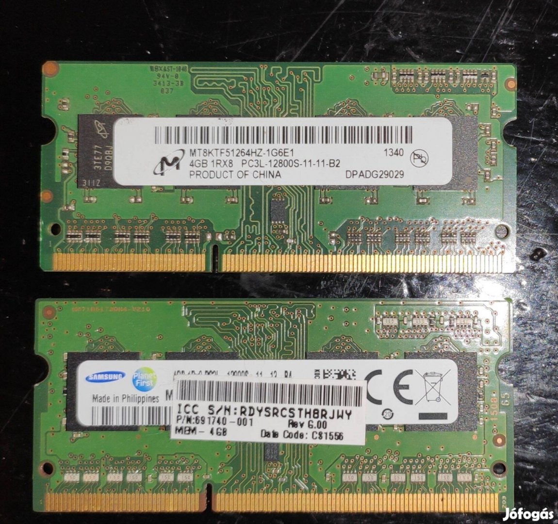 2 x 4gb ddr3 notebook memória