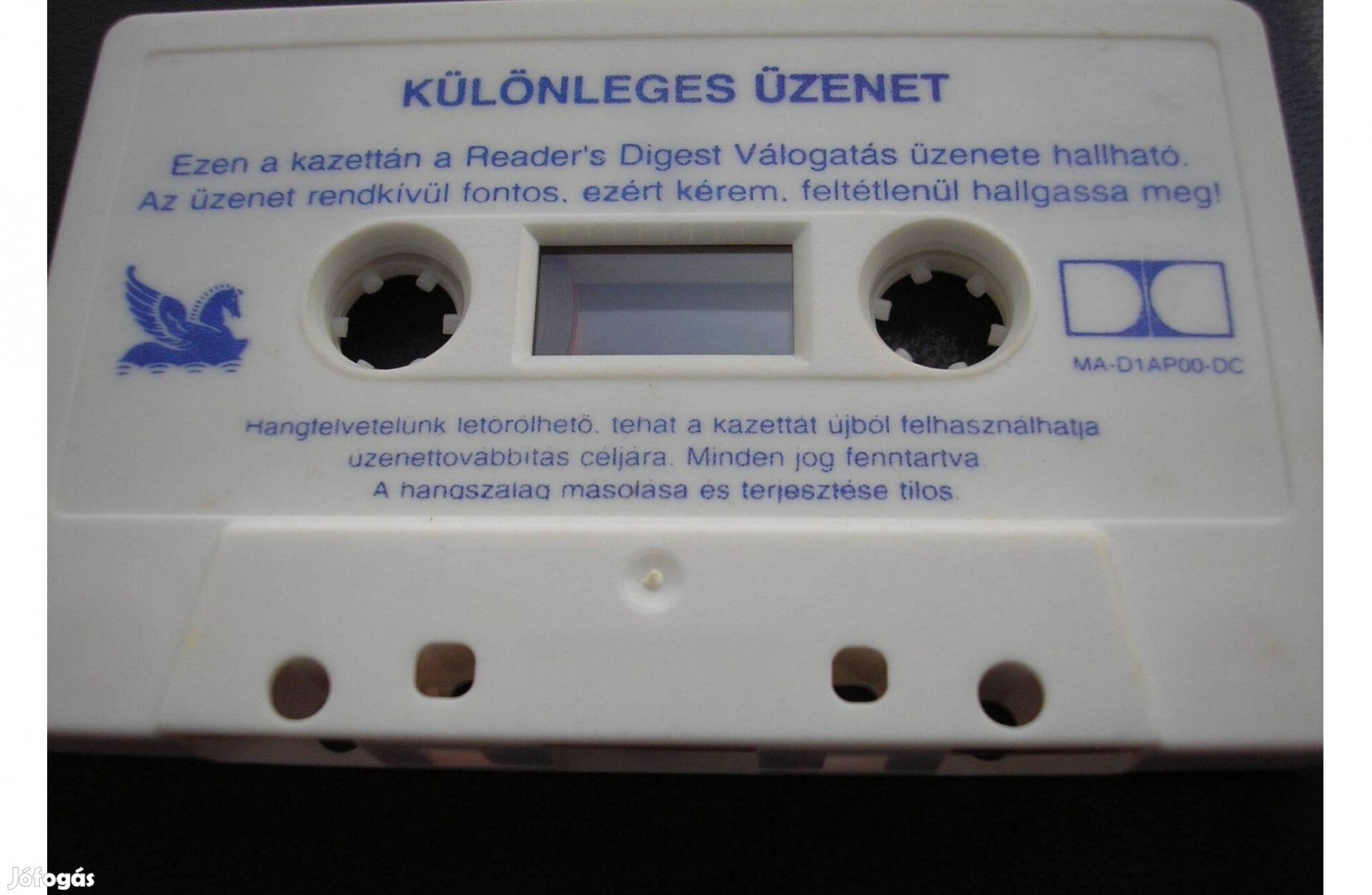 2 x 5 perces normál szalagos audió kazetta , üres