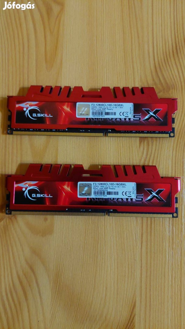 2 x 8 Gb 1600 MHz DDR3 G.Skill memória modul