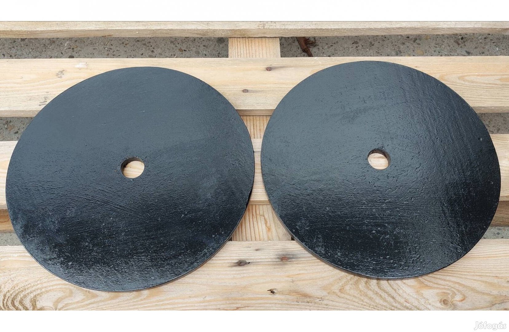 2 x 9 kg vágott súlyzó tárcsa 31 mm