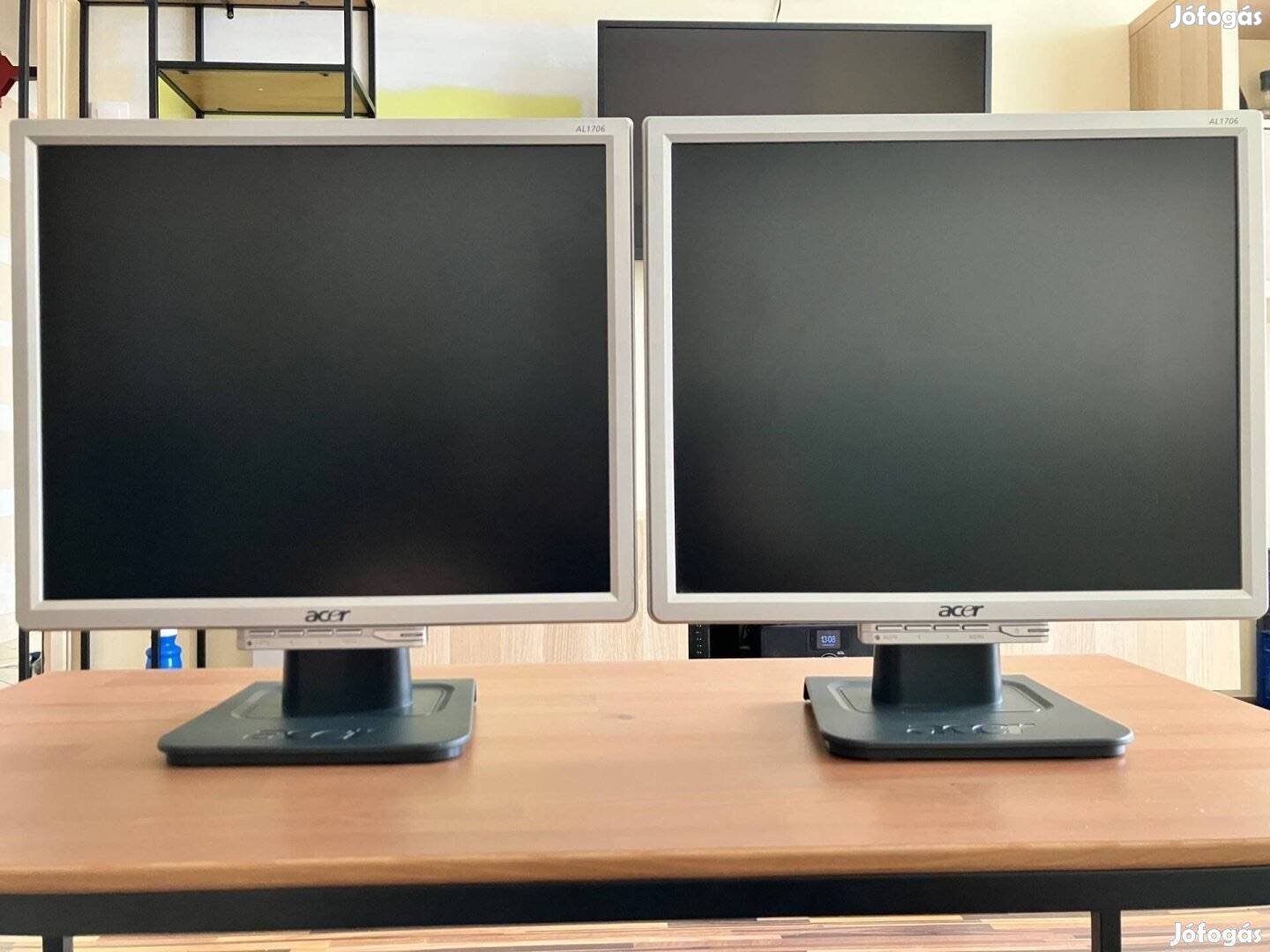 2 x Acer AL1706 monitor