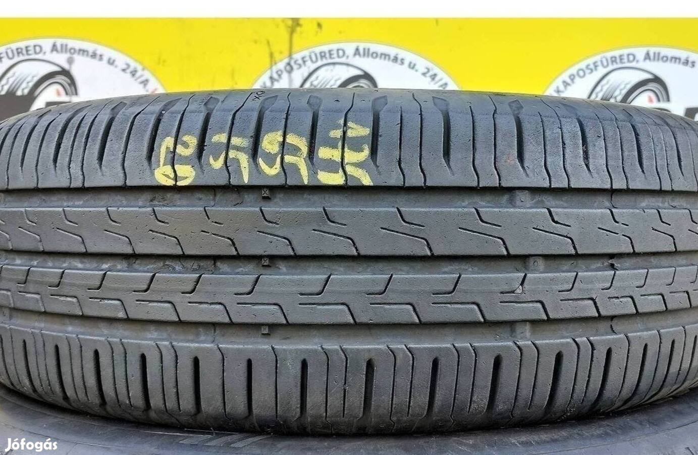 2db 175/65 r15 continental nyári 2020 6mm,, 9000ft/db