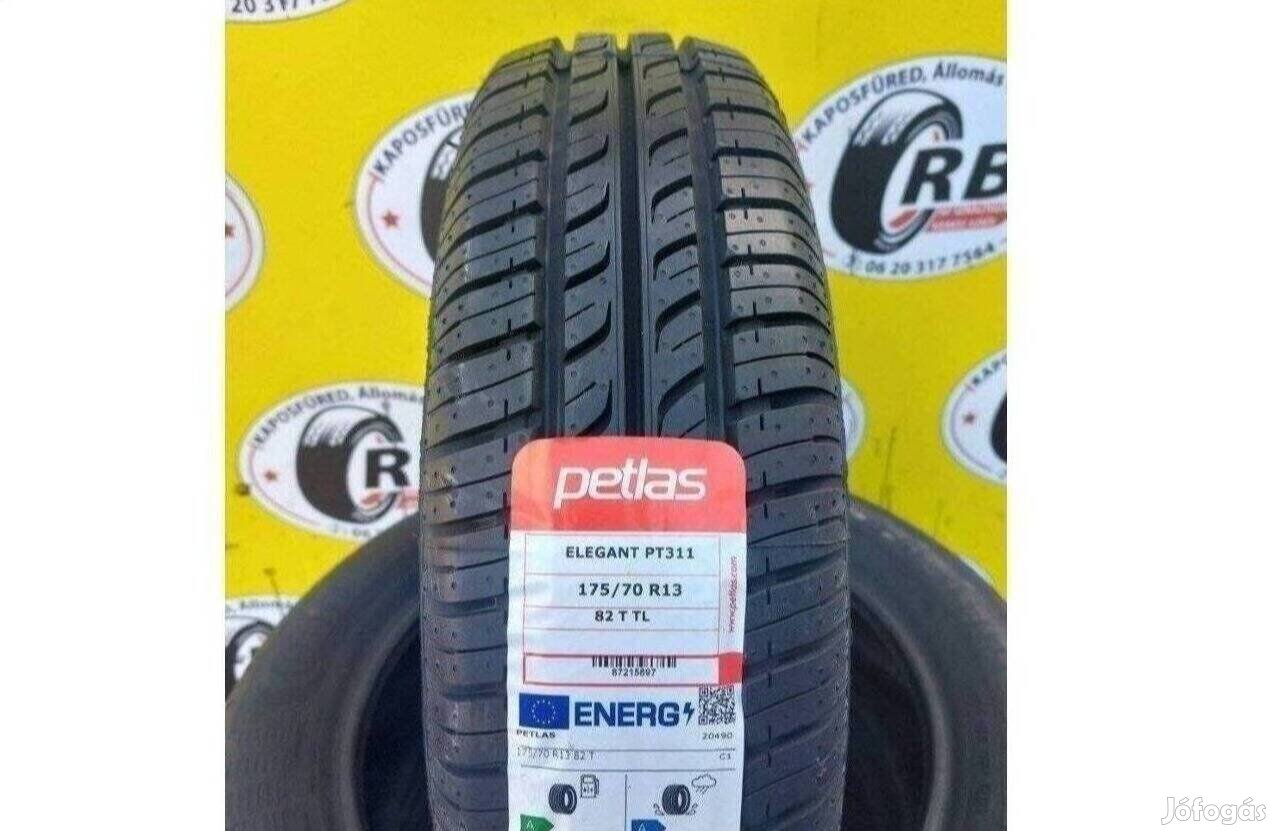 2db 175/70 r13 Új Petlas nyári 2023 17500 Ft/db