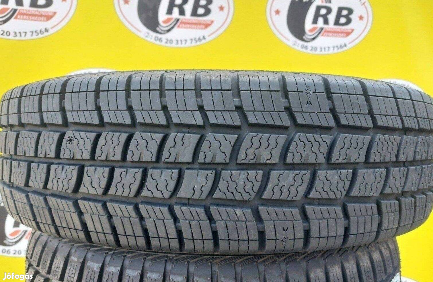 2db 185/75 r16 C Vredestein 4évszakos 2018 8mm,, 25000ft/db