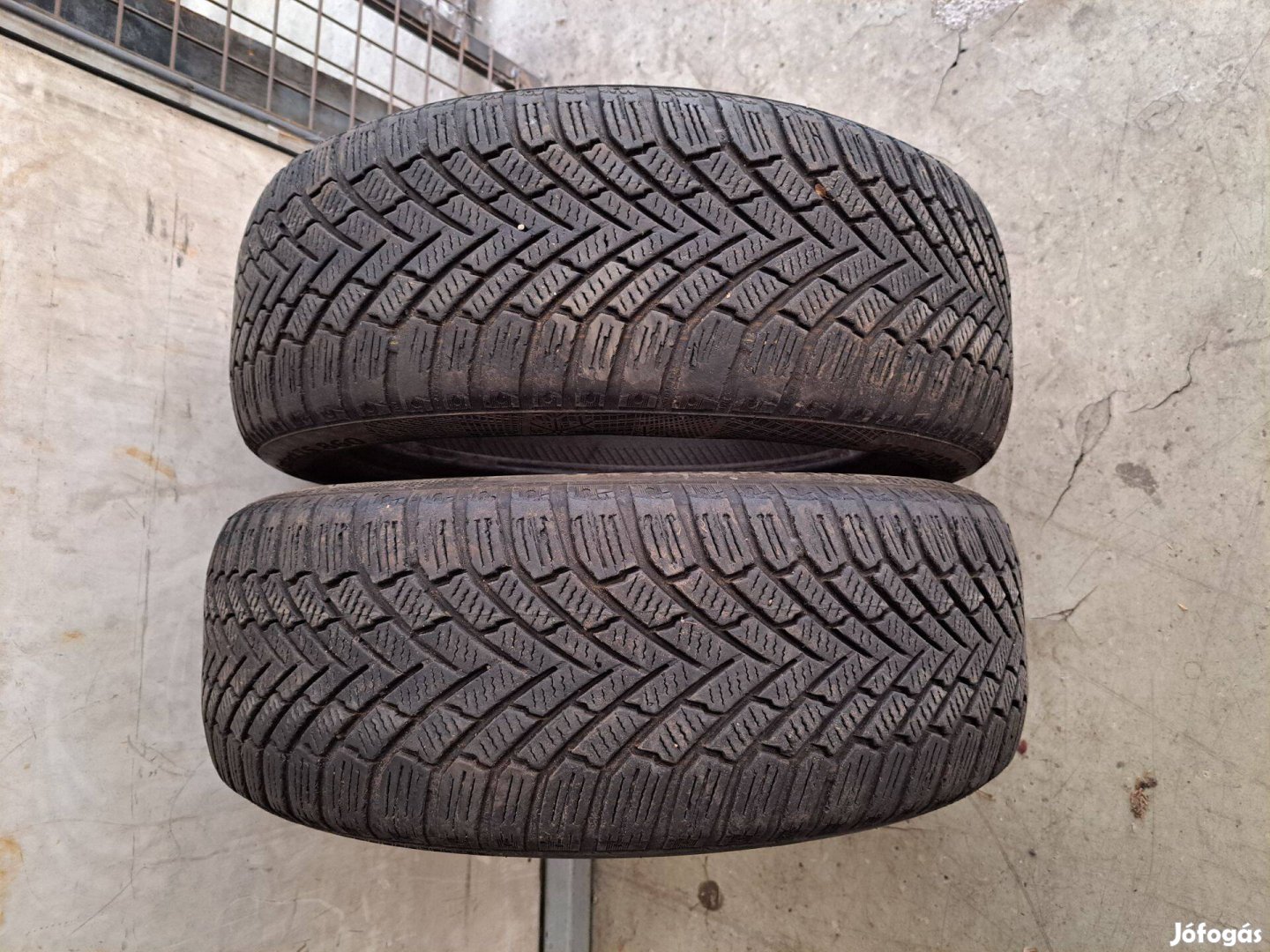 2db 195/55 R16 Continental Wintercontact TS 860 téli gumi eladó!