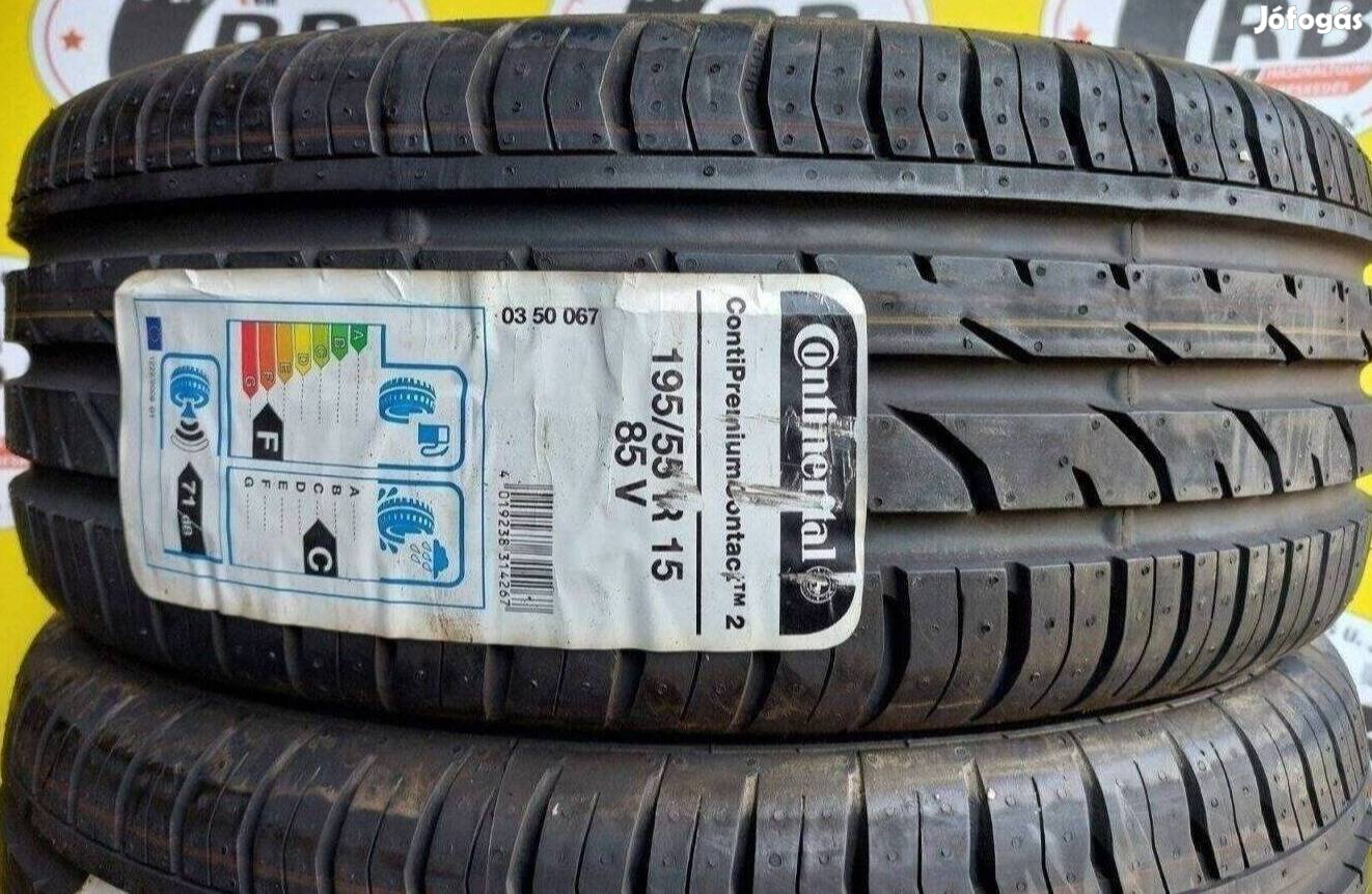 2db 195/55 r15 Használt Continental Évjárat 2015 12 500 Ft/db