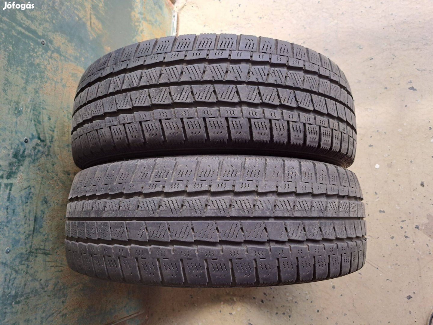 2db 195/60 R16c Falken Eurowinter Van01 Téli teherautó gumi eladó!!!