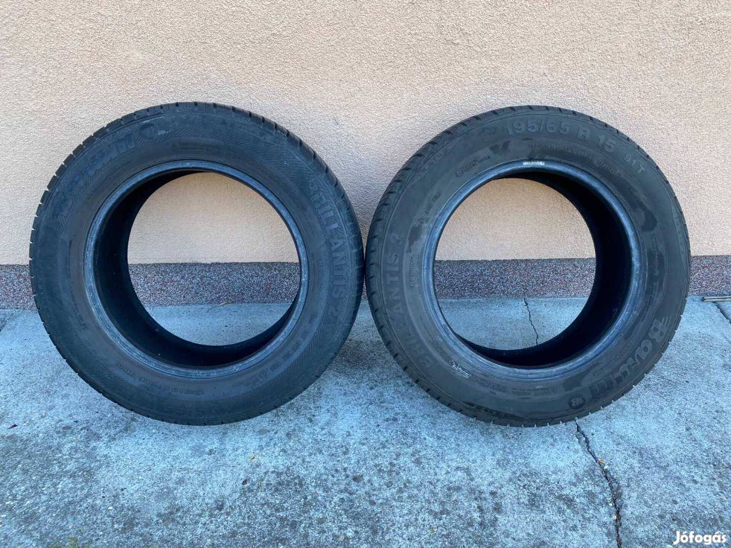 2db 195/65 R15 Barum nyári gumi 195 65 15