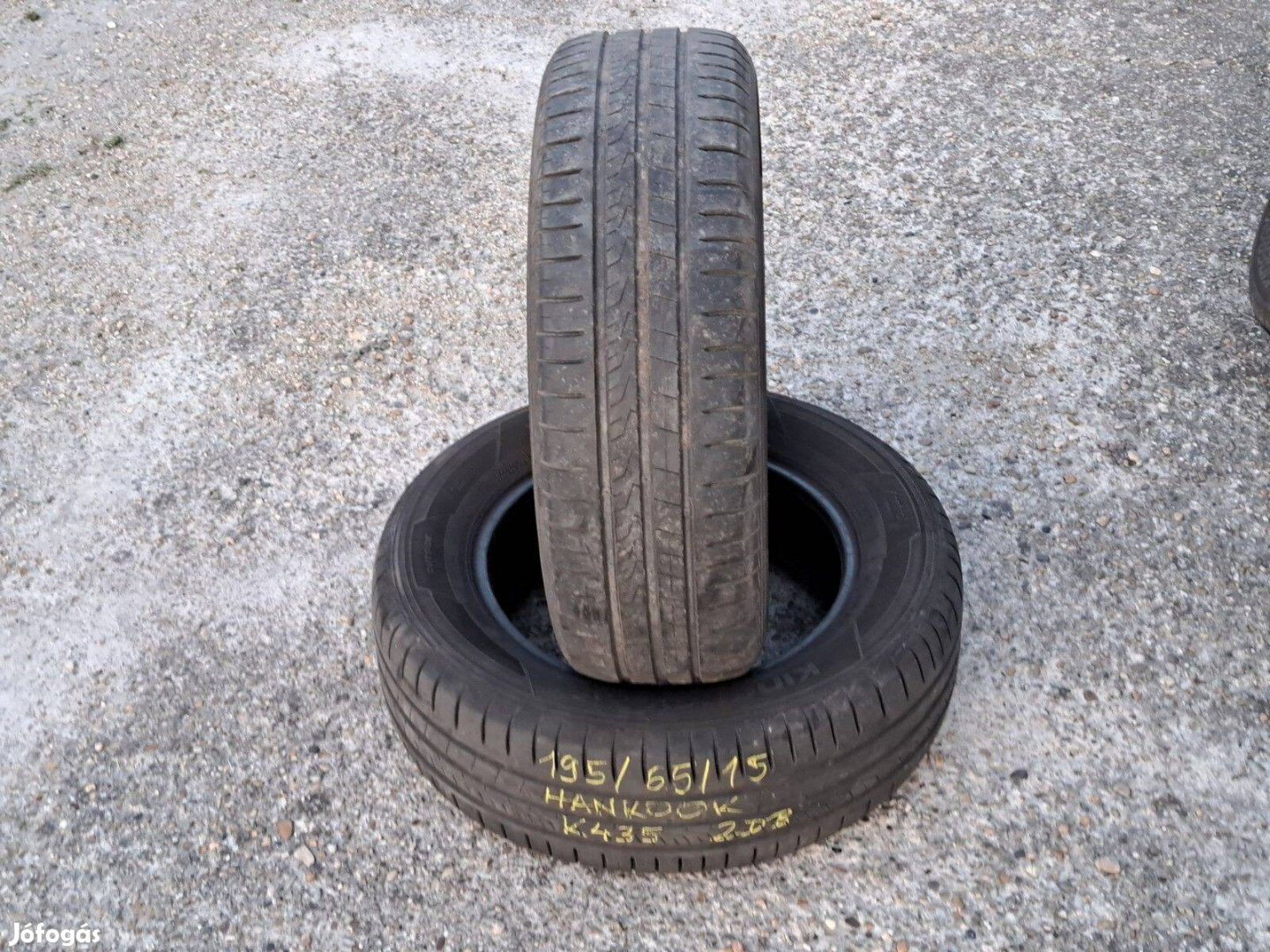 2db 195/65 R15 Hankook nyári gumi 195/65R15