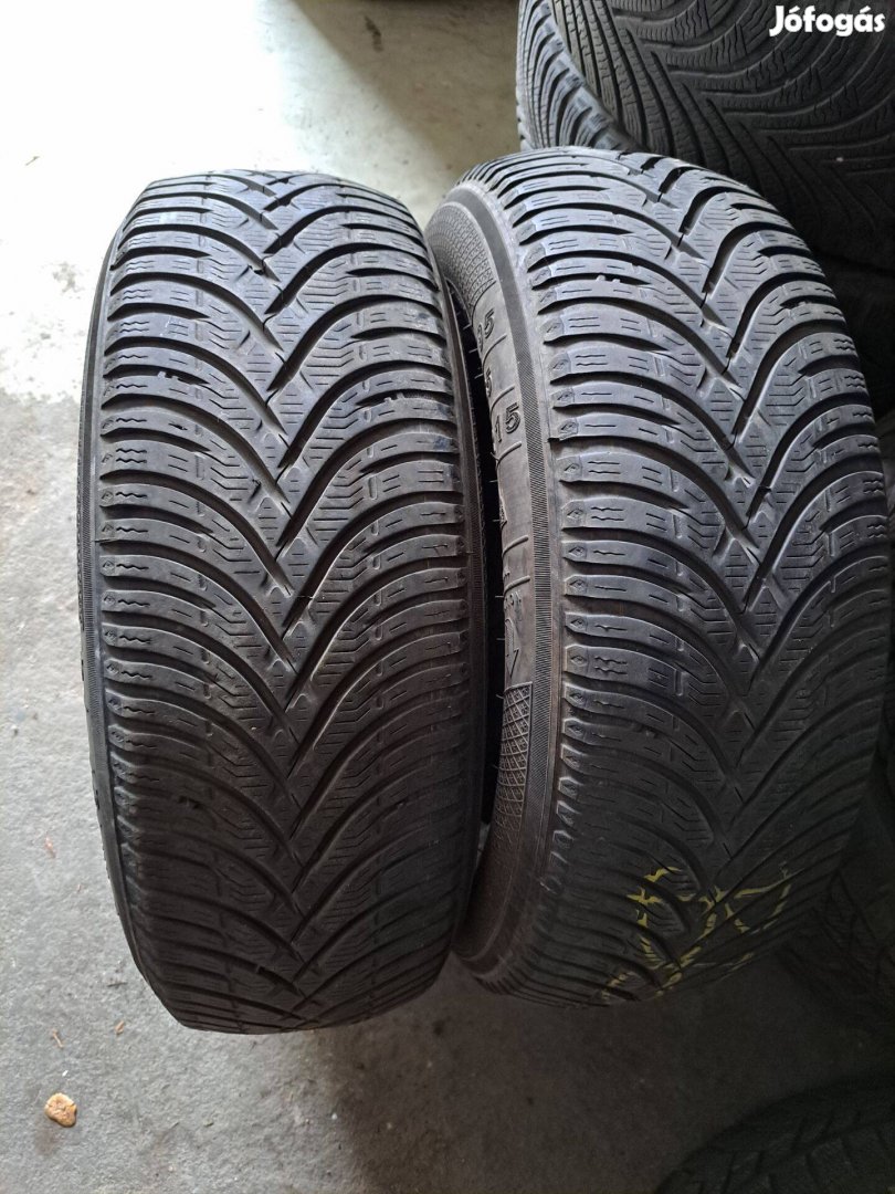 2db 195/65 R15 Kleber Krisalp HP3 Jó állapotú Téli gumi eladó!!!