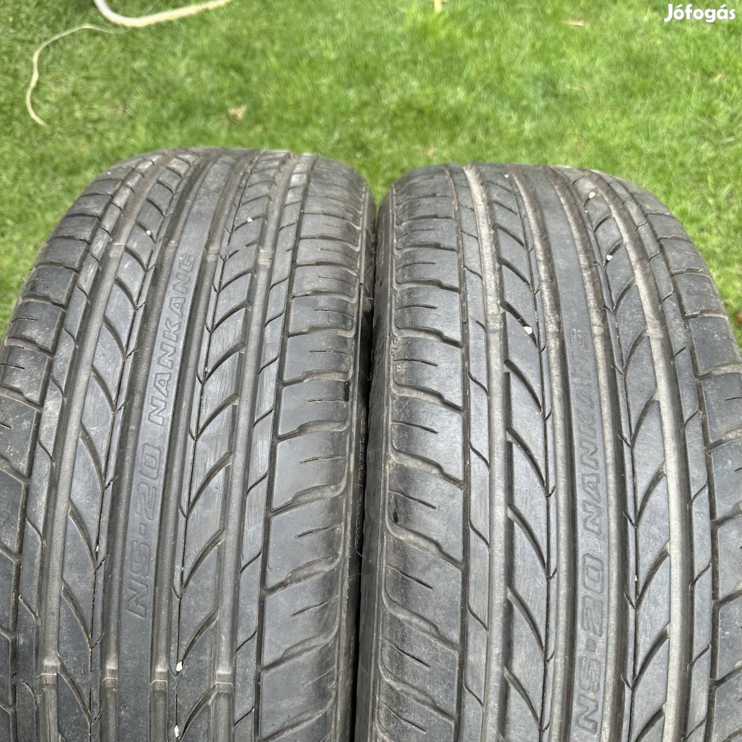 2db 205/50 R17 7-7,2mm  Nankang nyári gumi eladó!
