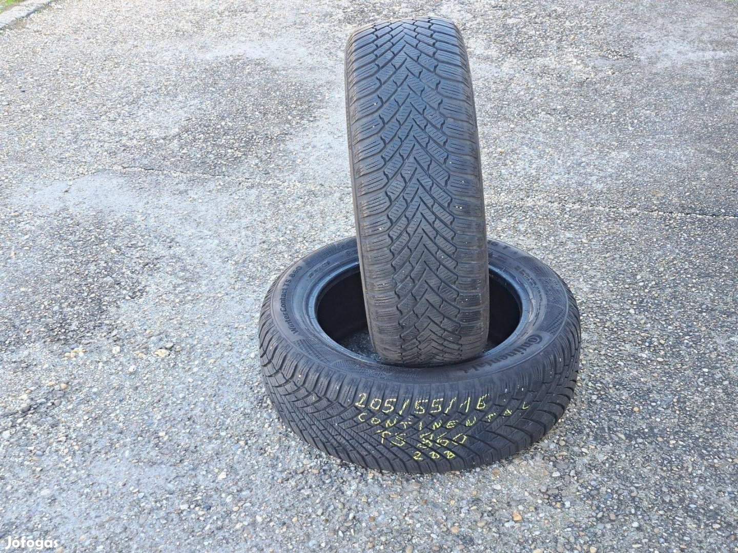 2db 205/55 R16 Continental téli gumi 205/55R16