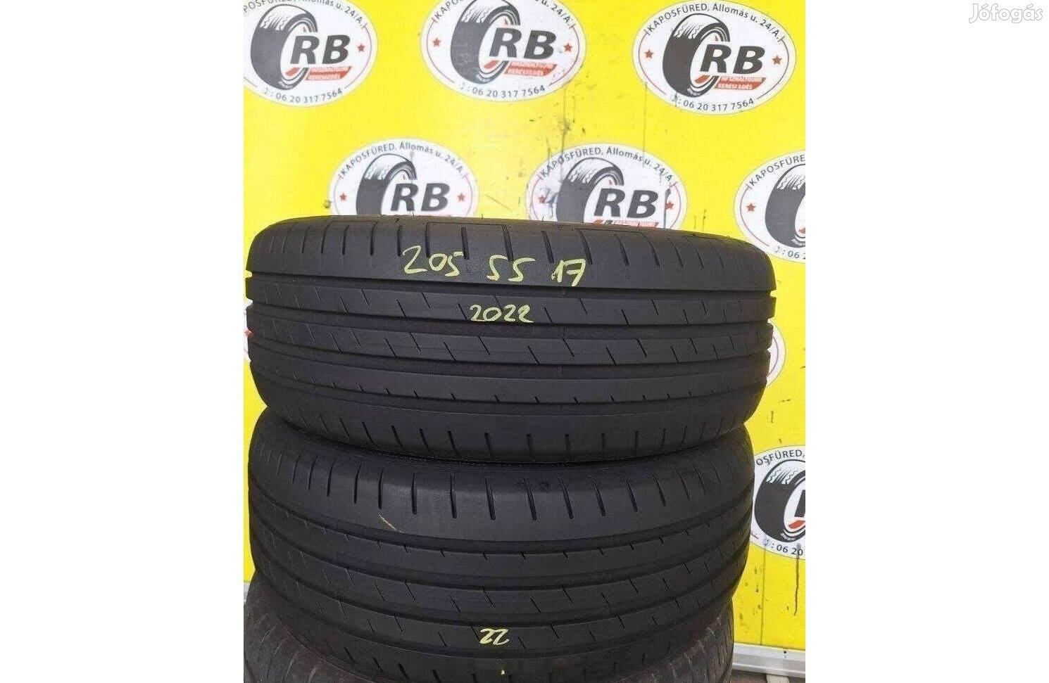 2db 205/55 r17 Fulda Sportcontrol2,,Évjárat,,6.5mm ,,22500ft/db