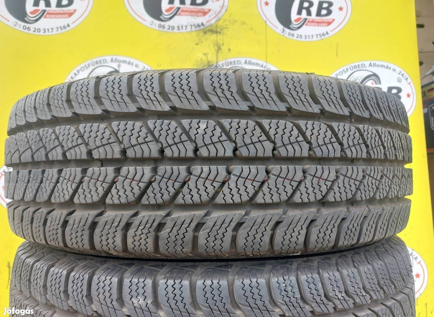 2db 205/65 r16 C uniroyal téli 2022 10mm 35.000/db