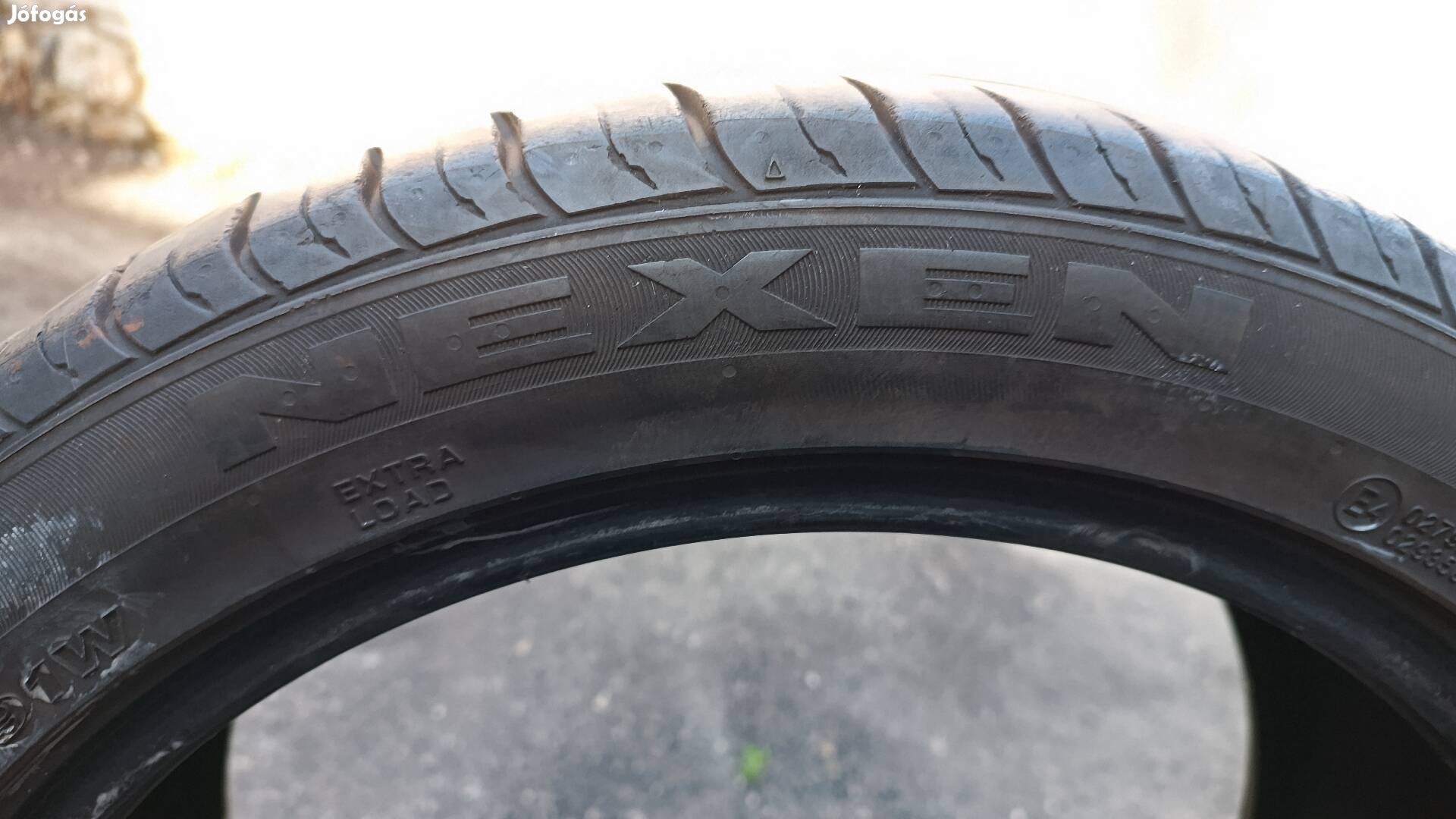 2db 215/45 R17 91W használt Nexen N Blue HD Plusz nyári gumi.