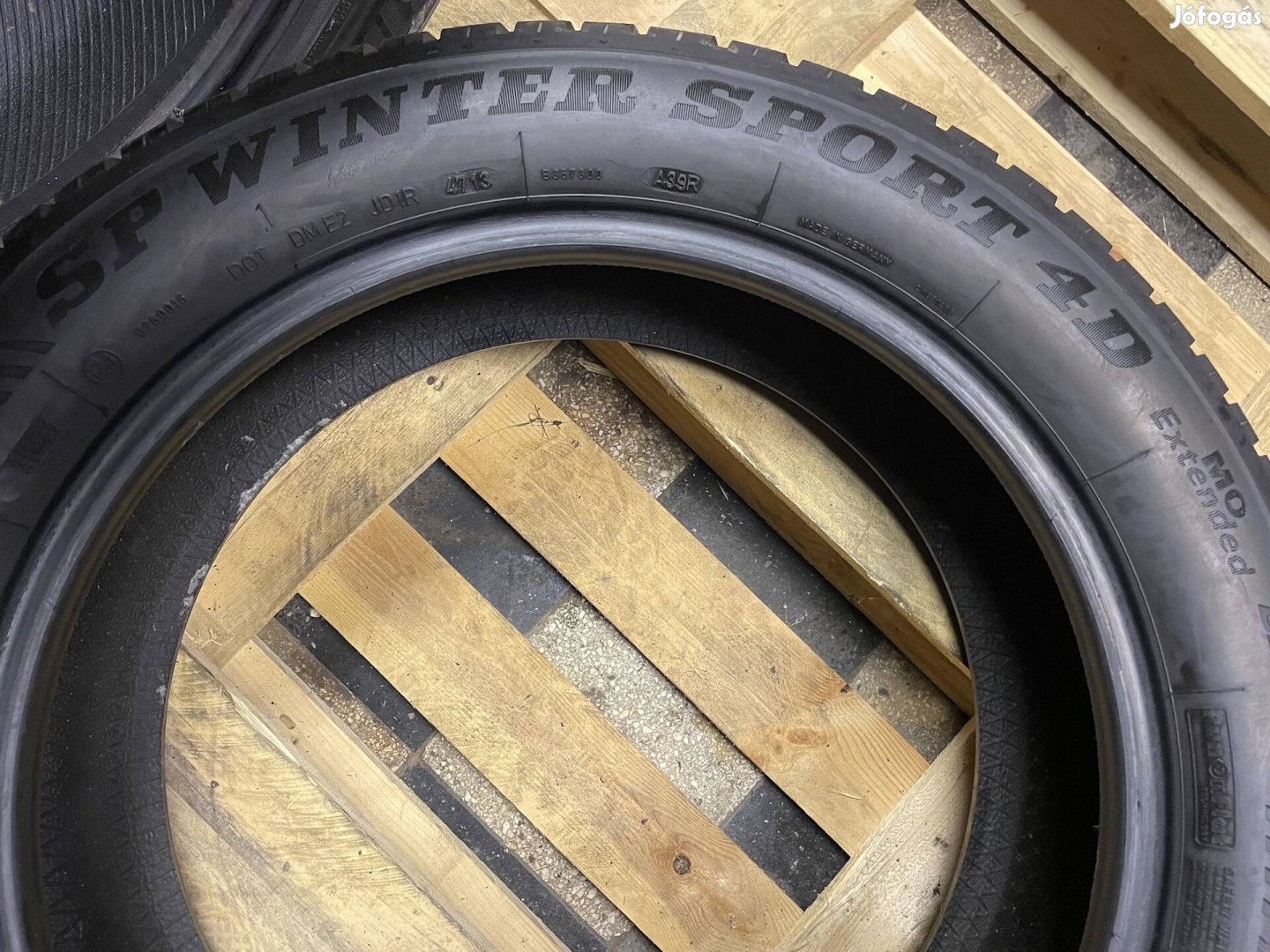 2db 215/55 R18 Dunlop Winter Sport 4D téli gumi