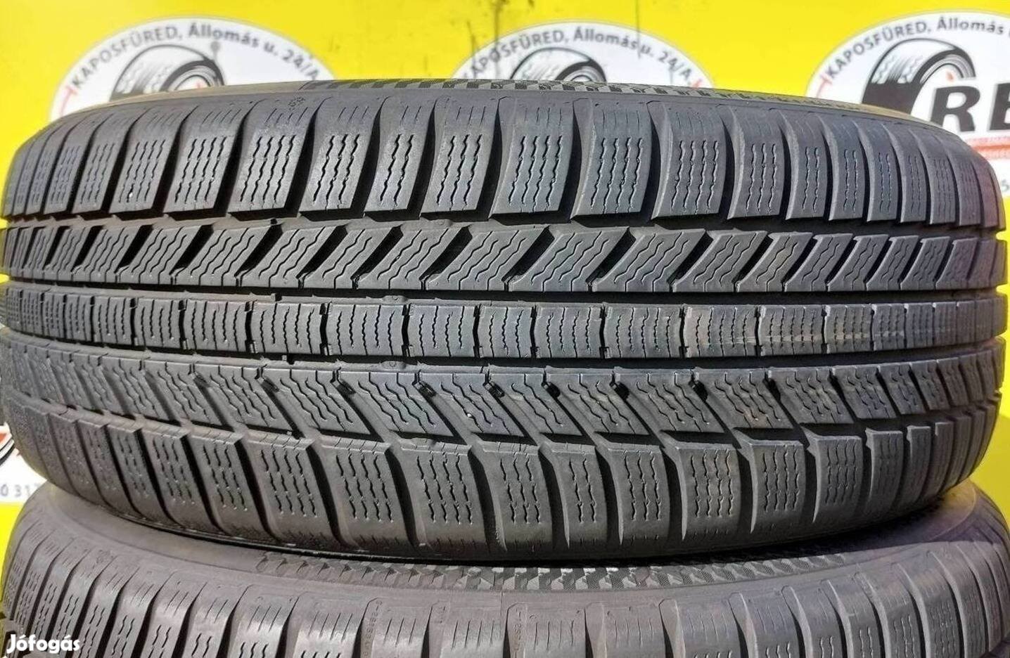 2db 215/55 r17 continental téli 2022 6mm 17500ft/db