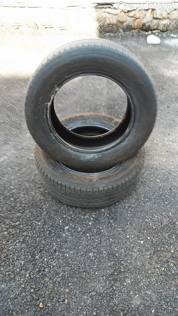 2db 215/60 R16 99V* használt Contipremiumcontact 7 nyári gumi.